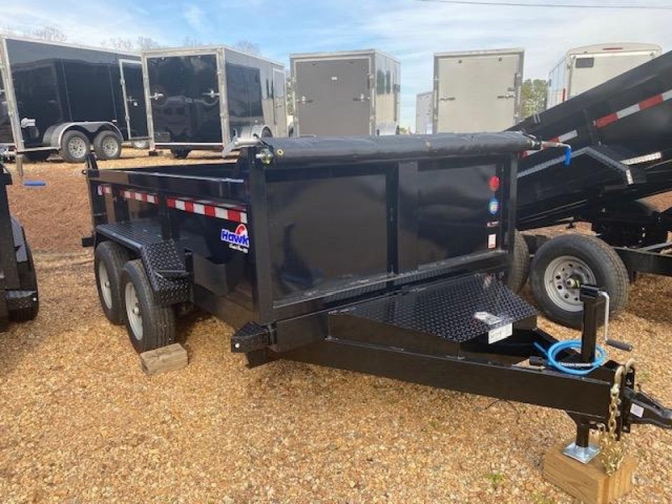 New 2026 Hawke 6x12 Low Pro Dump Trailer