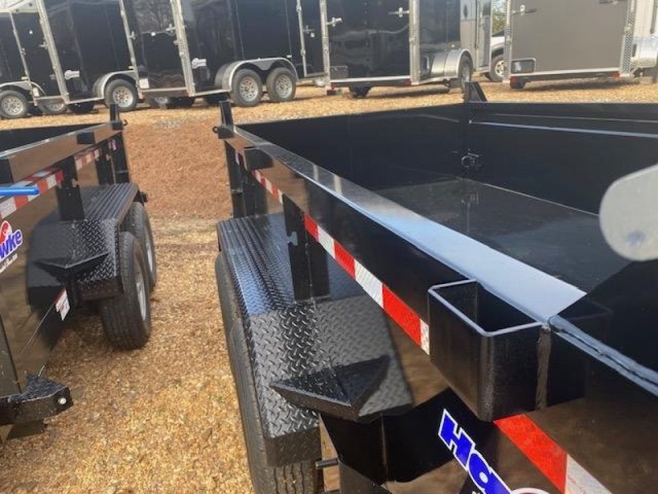 New 2026 Hawke 6x12 Low Pro Dump Trailer