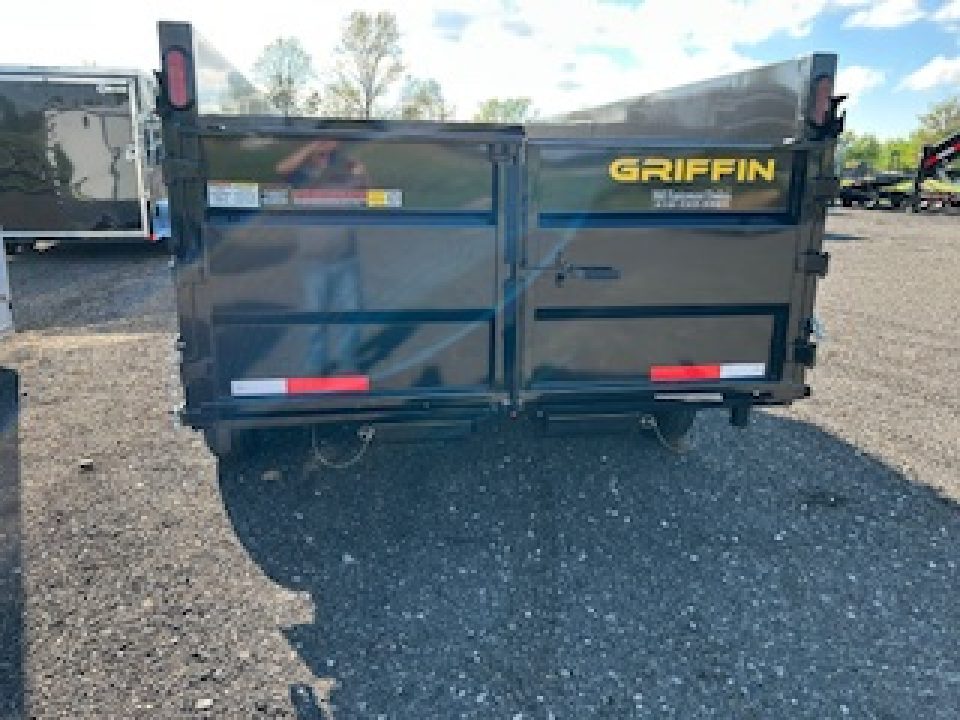 New 2026 Griffin Trailers 82" x 14' - 4' sides Dump Trailer