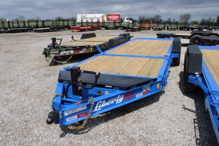 New 2026 Liberty 22' 15K GVWR STOCK ID 53232 Tilt Trailer
