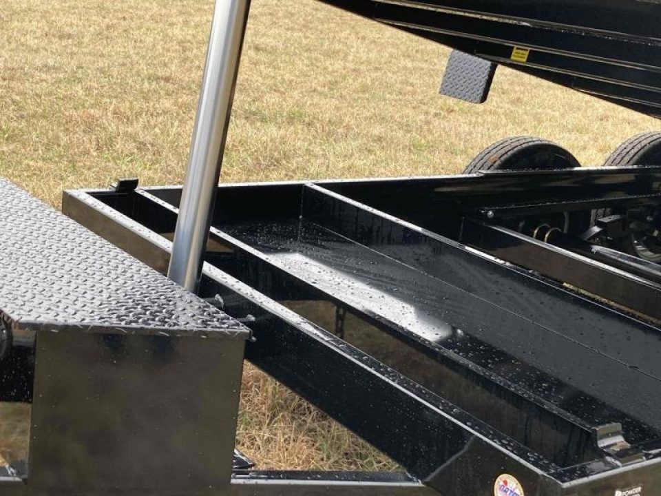 New 2026 Sure-Trac 7x14 Low Profile Telescopic Lift Dump Trailer