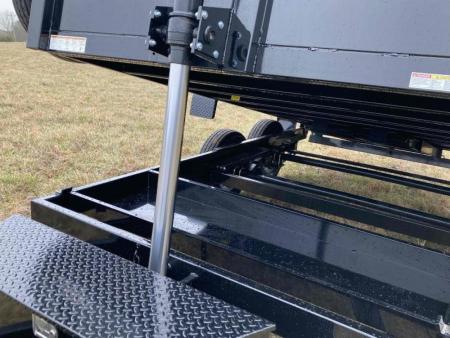 New 2026 Sure-Trac 7x14 Low Profile Telescopic Lift Dump Trailer