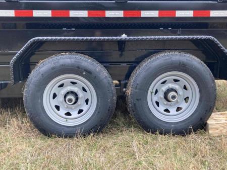 New 2026 Sure-Trac 7x14 Low Profile Telescopic Lift Dump Trailer