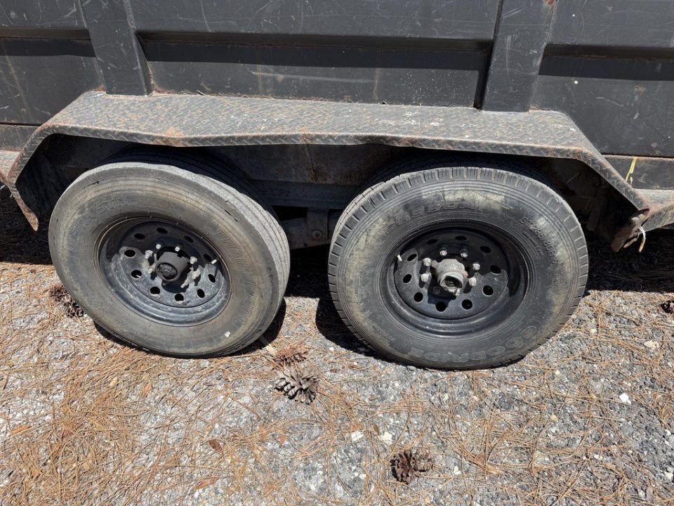 Used 2023 Silverline Trailers 7 X 16 Dump Trailer with 4' Sides and 14K Capacity