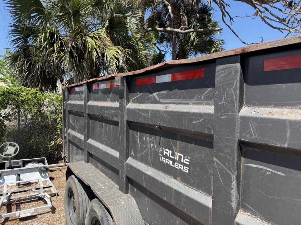 Used 2023 Silverline Trailers 7 X 16 Dump Trailer with 4' Sides and 14K Capacity