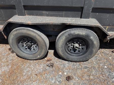 Used 2023 Silverline Trailers 7 X 16 Dump Trailer with 4' Sides and 14K Capacity