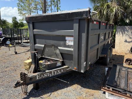 Used 2023 Silverline Trailers 7 X 16 Dump Trailer with 4' Sides and 14K Capacity