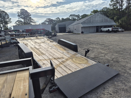 New 2026 Triple Crown Trailers 7 x 20 Gravity Tilt Trailer with 14K Capacity