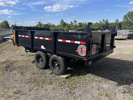 New 2026 Homesteader Trailer 6 X 12 FT DUMP TRAILER WITH TARP KIT DECKOVER 9950 GVWR