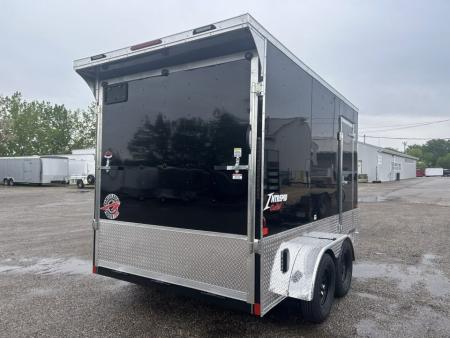New 2026 Homesteader Trailer 7 X 12 FT INTREPID CARGO TRAILER  7' INT HEIGHT WITH RAMP DOOR OHV REAR DOOR SPOILER