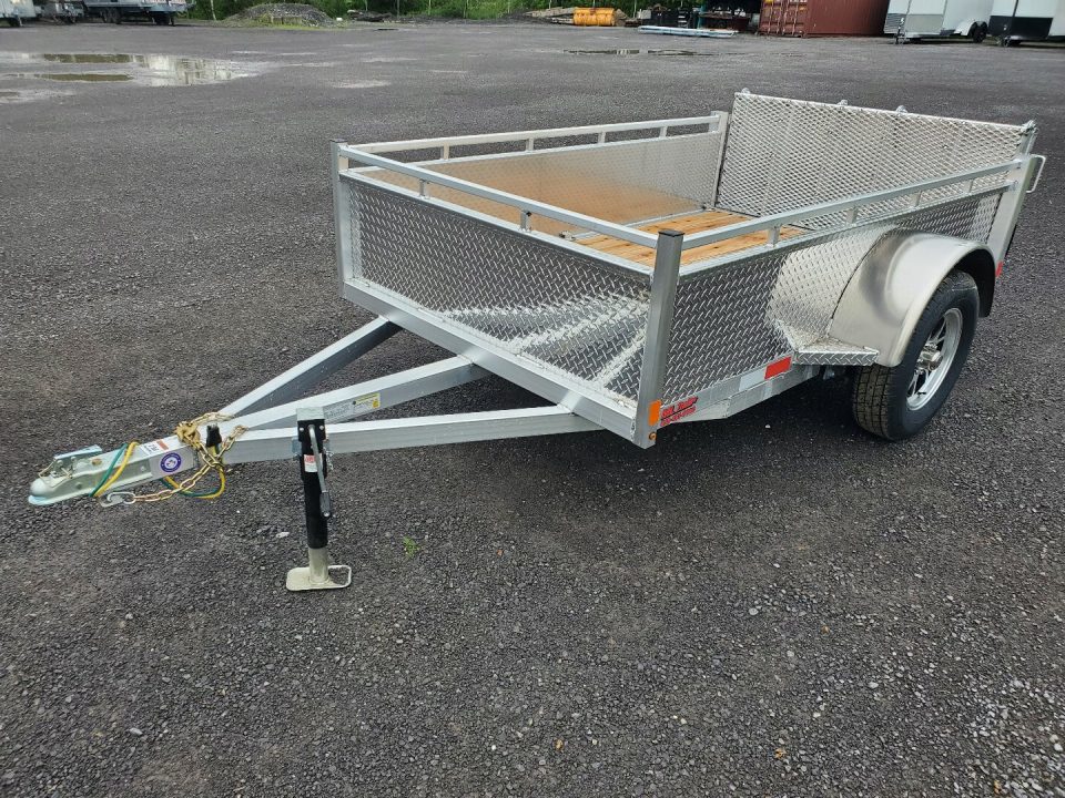 New 2027 Enbeck All Aluminum 5'x8' SA-3500 Utility Trailer