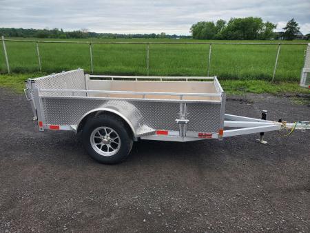 New 2027 Enbeck All Aluminum 5'x8' SA-3500 Utility Trailer