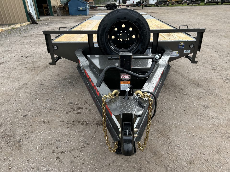 New 2027 MAXX-D DOX 102x24 Flatbed Trailer