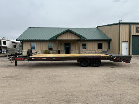 New 2027 MAXX-D DOX 102x24 Flatbed Trailer