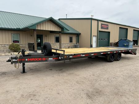 New 2027 MAXX-D DOX 102x24 Flatbed Trailer