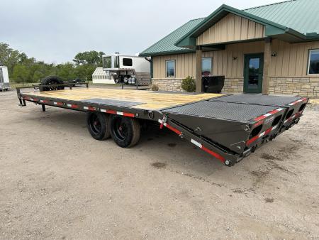 New 2027 MAXX-D DOX 102x24 Flatbed Trailer