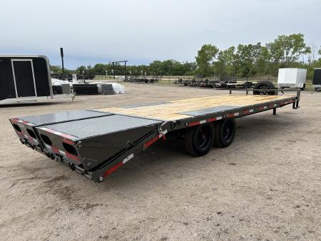 New 2027 MAXX-D DOX 102x24 Flatbed Trailer