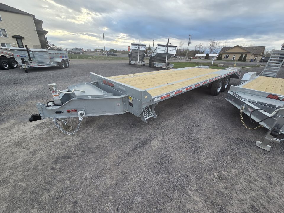 New HD 2026 20’ + 5’ 11-TON GALVANIZED DECKOVER TRAILER