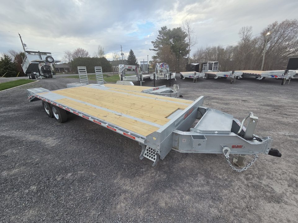 New HD 2026 20’ + 5’ 11-TON GALVANIZED DECKOVER TRAILER