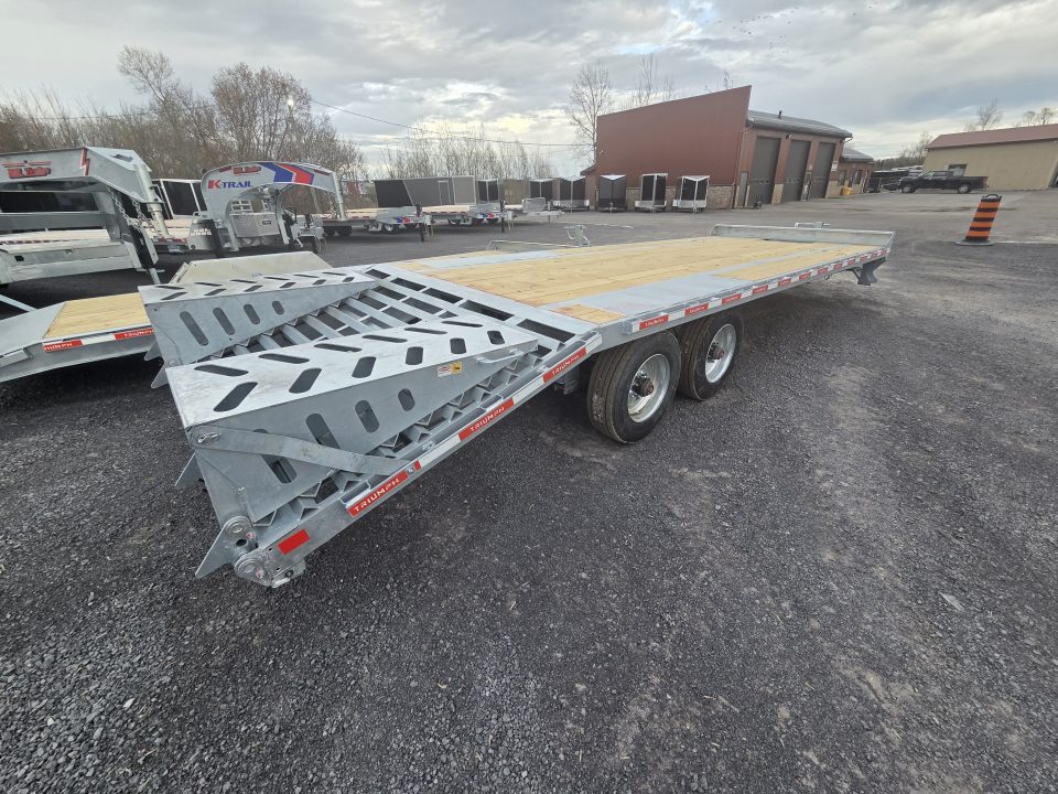 New HD 2026 20’ + 5’ 11-TON GALVANIZED DECKOVER TRAILER