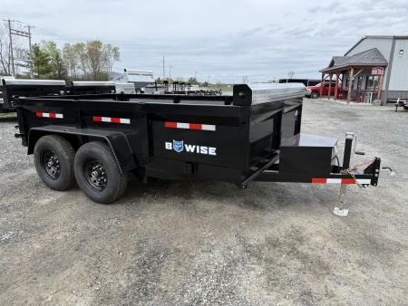 New 2026 BWISE DT712LP-LE-12 Dump Trailer