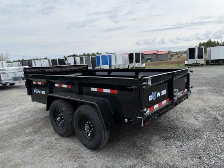 New 2026 BWISE DT712LP-LE-12 Dump Trailer