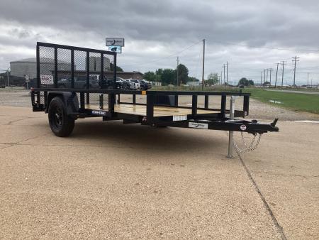 New 2026 Sure-Trac 82x14 (3K) Single Axle Utility Trailer
