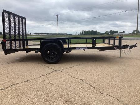 New 2026 Sure-Trac 82x14 (3K) Single Axle Utility Trailer