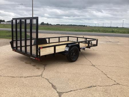 New 2026 Sure-Trac 82x14 (3K) Single Axle Utility Trailer