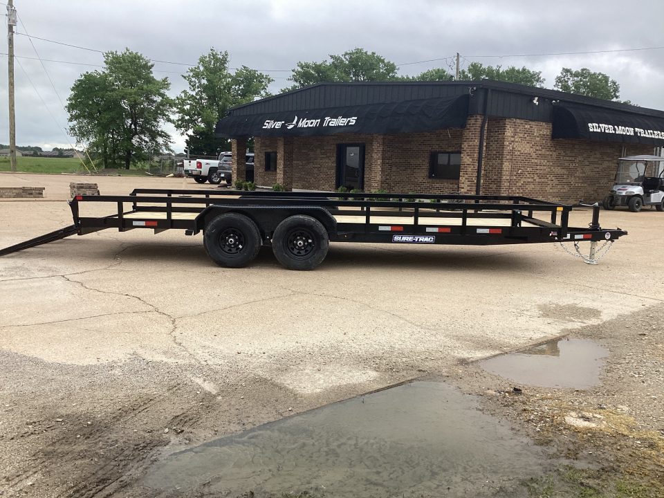 New 2026 Sure-Trac 82x20 (10K) Tandem Axle Utility Trailer