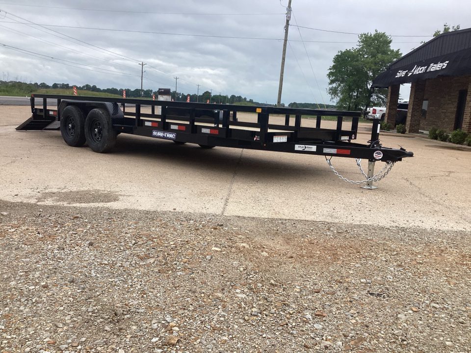 New 2026 Sure-Trac 82x20 (10K) Tandem Axle Utility Trailer