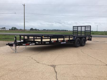 New 2026 Sure-Trac 82x20 (10K) Tandem Axle Utility Trailer