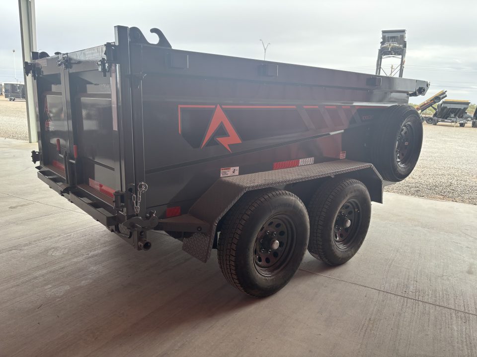 New 2025 RawMaxx SDX 5X10 TANDEM AXLE 10K DUMP TRAILER Dump Trailer
