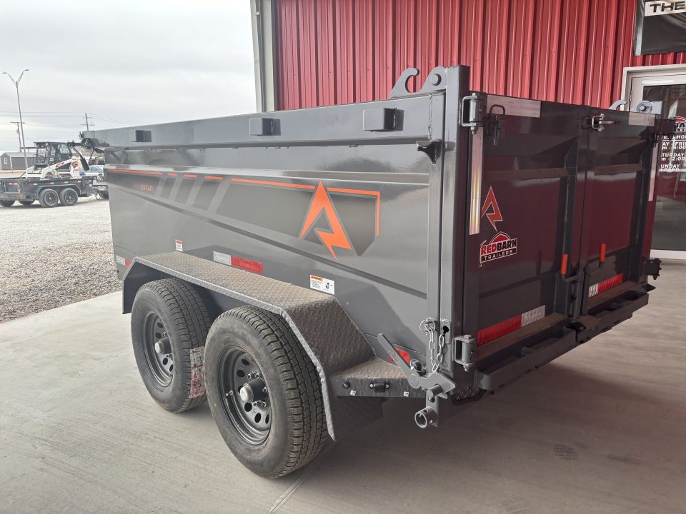 New 2025 RawMaxx SDX 5X10 TANDEM AXLE 10K DUMP TRAILER Dump Trailer
