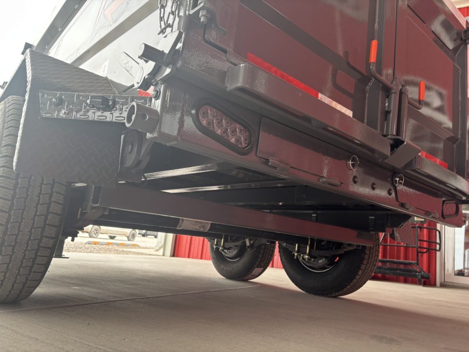 New 2025 RawMaxx SDX 5X10 TANDEM AXLE 10K DUMP TRAILER Dump Trailer