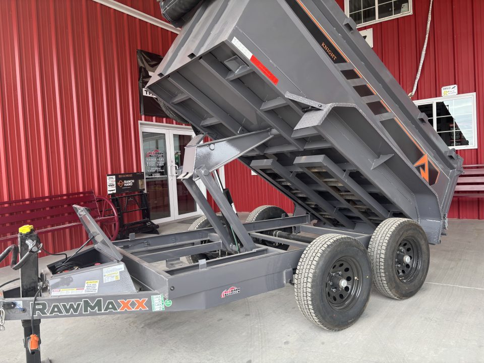 New 2025 RawMaxx SDX 5X10 TANDEM AXLE 10K DUMP TRAILER Dump Trailer