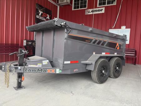 New 2025 RawMaxx SDX 5X10 TANDEM AXLE 10K DUMP TRAILER Dump Trailer