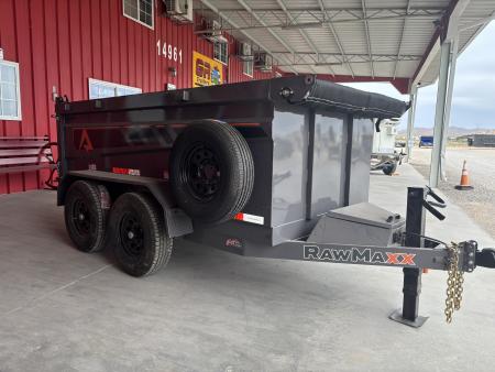 New 2025 RawMaxx SDX 5X10 TANDEM AXLE 10K DUMP TRAILER Dump Trailer