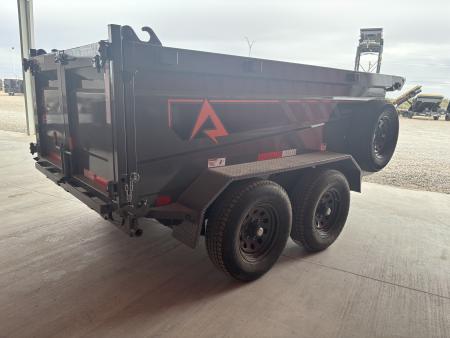 New 2025 RawMaxx SDX 5X10 TANDEM AXLE 10K DUMP TRAILER Dump Trailer