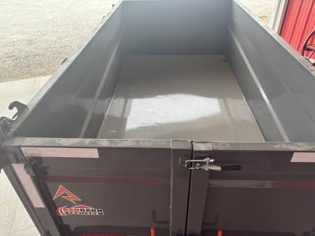 New 2025 RawMaxx SDX 5X10 TANDEM AXLE 10K DUMP TRAILER Dump Trailer