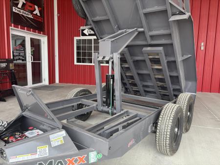 New 2025 RawMaxx SDX 5X10 TANDEM AXLE 10K DUMP TRAILER Dump Trailer