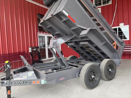 New 2025 RawMaxx SDX 5X10 TANDEM AXLE 10K DUMP TRAILER Dump Trailer