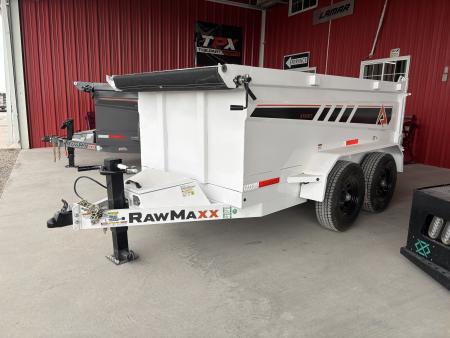 New 2025 RawMaxx SDX 5X10 TANDEM AXLE 10K DUMP TRAILER Dump Trailer