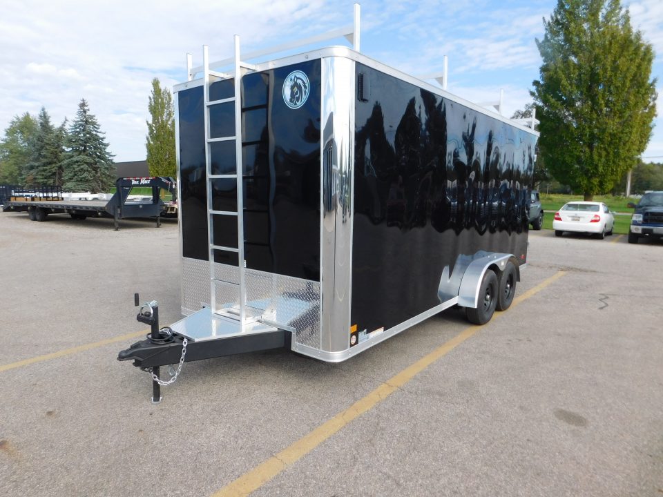 New 2026 Darkhorse Cargo DHF 7x18 TA52 Cargo / Enclosed Trailer