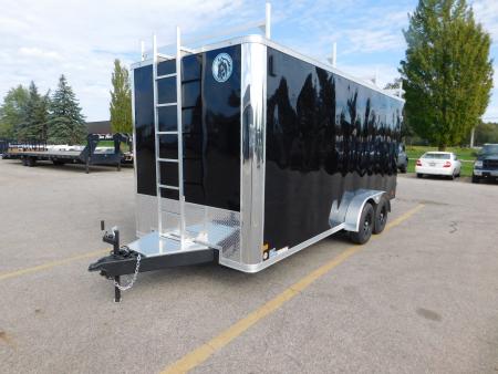 New 2026 Darkhorse Cargo DHF 7x18 TA52 Cargo / Enclosed Trailer
