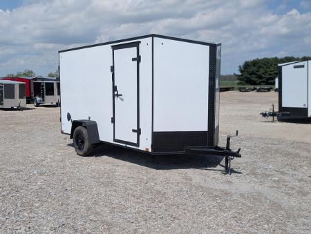 New 2026 Discovery 6x12' Cargo Trailer - Rear Double Doors