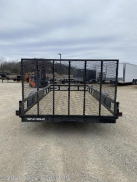 New 2025 Triple Crown Trailers UHD7X16TG Utility Trailer