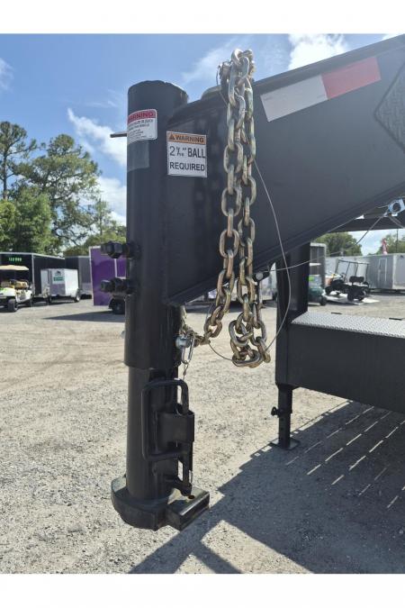 Used 2023 Trail Maxx Trailers 40 Ft. Gooseneck Hot shot Trailer 14000LB Capacity, E Track & a Winch
