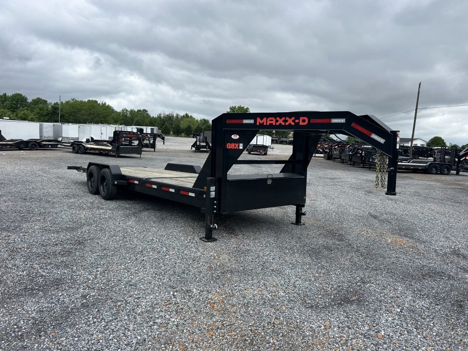 Used 2023 MAXXD 83" X 24' 16k Gooseneck Tilt Trailer