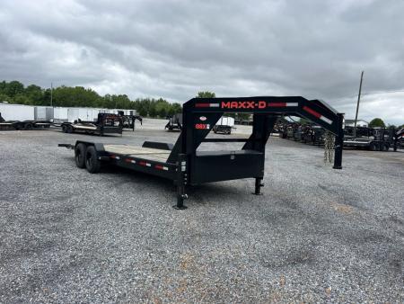 Used 2023 MAXXD 83" X 24' 16k Gooseneck Tilt Trailer
